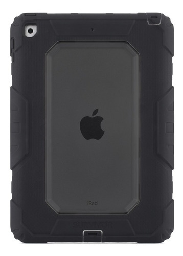 Funda iPad 9.7 Survivor All-terrain Rugged Negro
