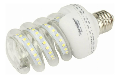 Sanelec 1646 Foco Espiral Led 14 W, Luz Fría