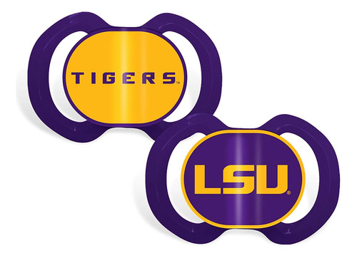 Chupetes Lsu Tigers Ncaa Para Bebé