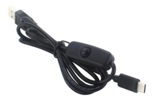 Cable Usb Tipo C Con Interruptor Raspberry