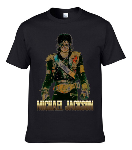 Playera Michael Jackson, 100% Algodón 02