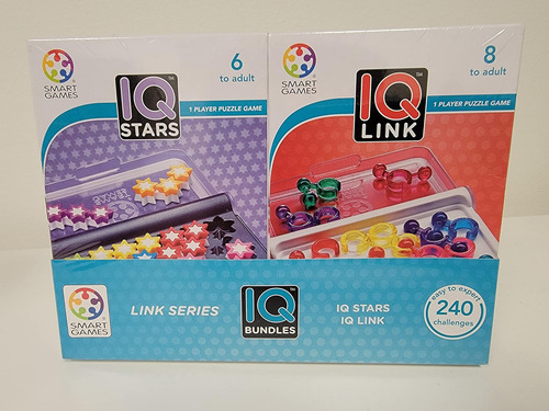Smartgames Iq Bundles Link Series: Iq Link E Iq Stars 240 De