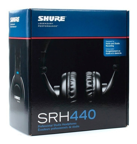 Audífonos Shure Audio SRH440 negro