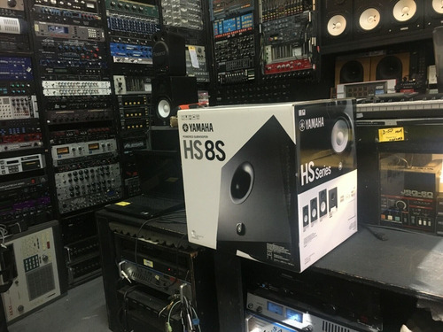 Imagen 3 de 4 de Yamaha Hs8s 8 Inch Powered Studio Subwoofer