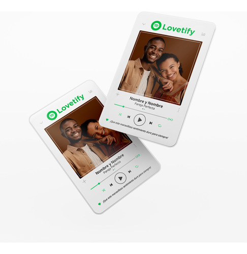 Tarjeta Personalizada Regalo De Cumpleaños Codigo Spotify