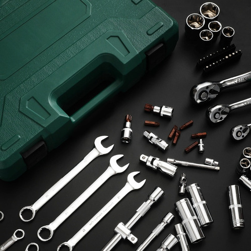 Juego De 53 Herramientas Para Reparación De Automóviles