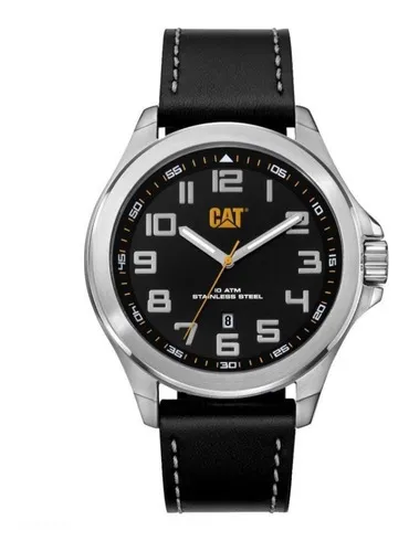 Reloj Caterpillar Hombre Operator 45 Mm Cromado Sumergible