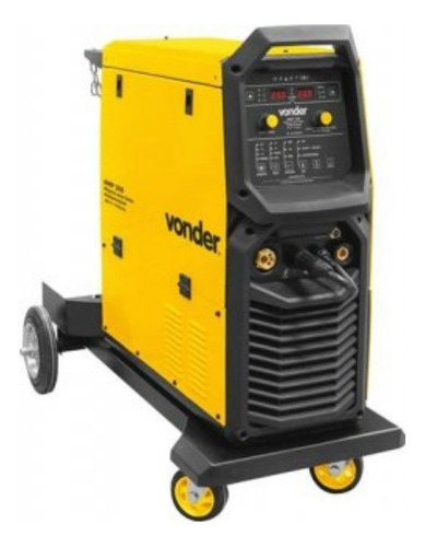 Máquina Solda Multiprocessos Mmp 300 Trifásica 220v Vonder Cor Amarelo