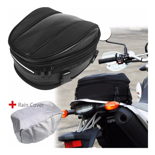 Moto Bolsa De Asiento Trasero Para Motocicleta Bolsa
