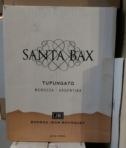 Caja X6 Vino Rosé Santa Bax Tupungato Exquisito!