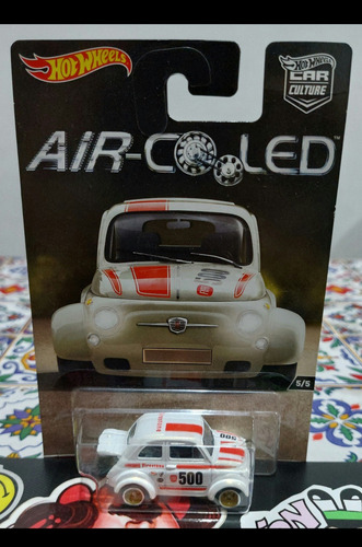 Hot Wheels 60's Fiat 500d Modificado Blanco