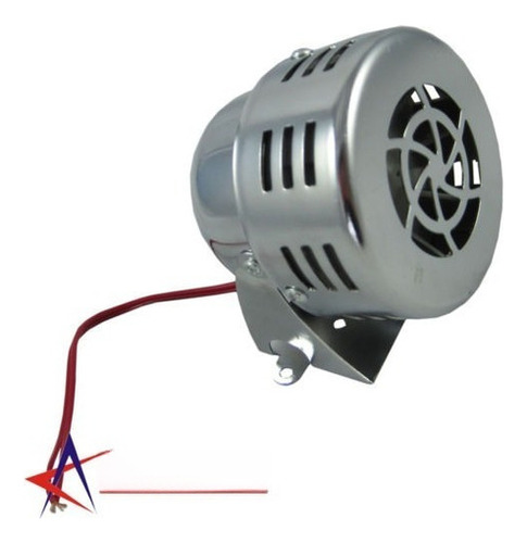 12v Cromo Civil Air Raid Siren Cuerno Tornado Alarma Motor P