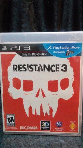 Resistance 3 Ps3 Fisico
