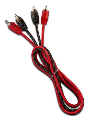 Cable Ds18 Rca Potencia Premium 0,9 Metros Audio Car Pro 3ft