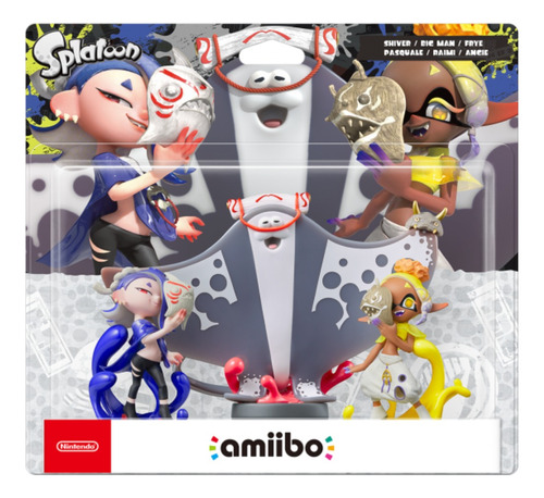 Nintendo Switch Amiibo (shiver, Frye & Big Man)