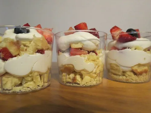 Vasos descartables para postres sale