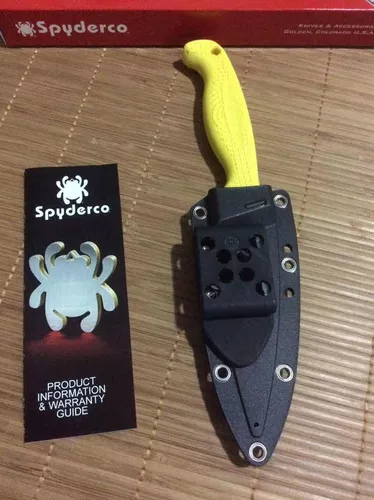 Spyderco Fish Hunter Salt Fixed 4.39 H1 Satin Serrated.