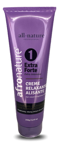 Relaxante Capilar Afro All Nature 250g Extra Forte Nº1 Amôni