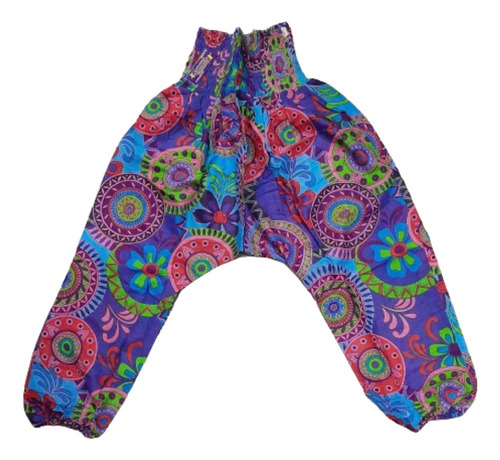 Pantalon Babucha Yoga Tai Chi Meditacion Hindu Algodon M / L