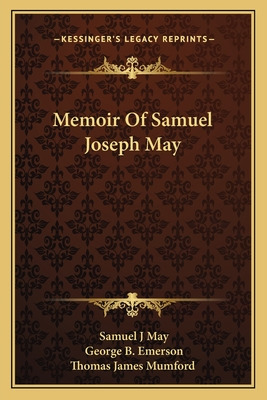 Libro Memoir Of Samuel Joseph May - May, Samuel J.