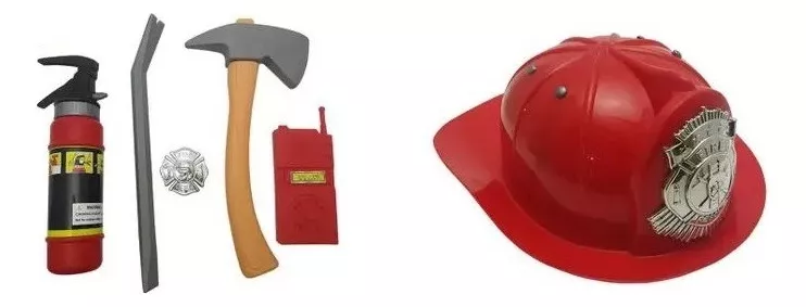 Segunda imagem para pesquisa de kit bombeiro infantil