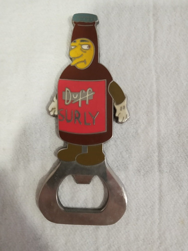 Destapador Duff Los Simpson Universal Estudios  Ver Fotos
