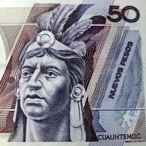 1 Billete De 50 Nuevos Pesos Sin Circular De Familia B 