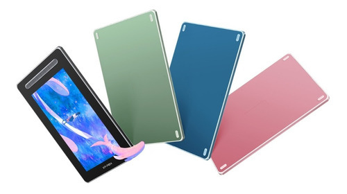 Tablet gráfico Xppen Artist 16 de 2ª geração 15.4 em cores azul