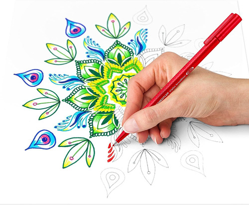 Forro Ancho Triangular Staedtler, Triplus Broadliner, 0.8...