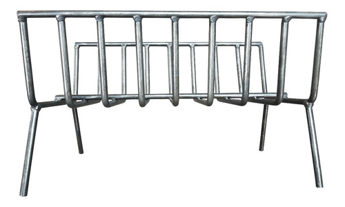 Imagen 4 de 10 de Brasero Leñero Fogonero 25x41x25h Acero 10mm Brasas® Full
