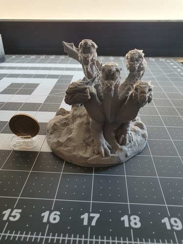 Miniatura Hydra D&d Tabletop Rpg Escala 28/32 Mm (Usado)