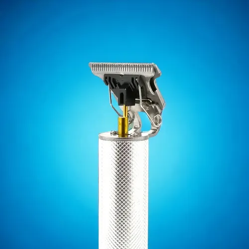 Recortadora Vintage T9 Negra 220v Trimmer Barba Patillera