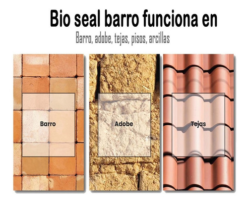 Sellador Para Barro, Arcilla, Tejas, Adobe, Bio Seal 20lts