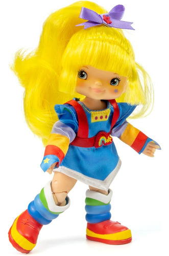 Tls Rainbow Brite Muñeca Rubia De 5.5 Pulgadas