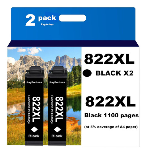 S De Tinta  S 822xl Epson Workforce Pro Wf3820, Wf4820,...