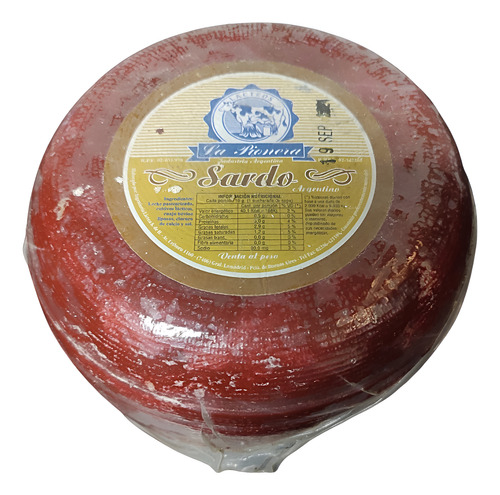 Queso Sardo Estacionado La Pionera X 3.95 Kg