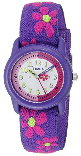 Tiempo Maestro Purple / Pink Flores Resina Elástico Fabric