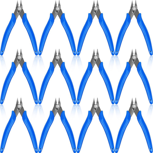 12 Alicates De Corte Empotrado, Cortadores De Alambre De 4.9