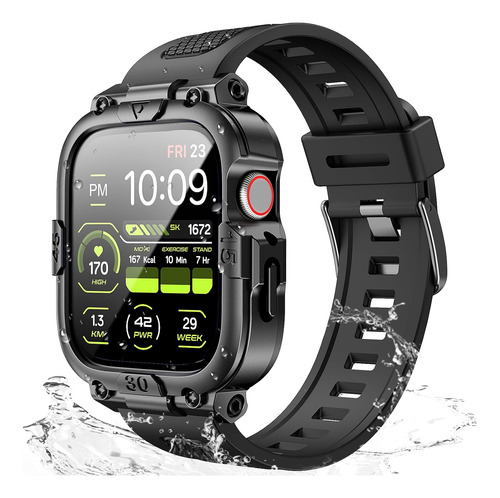 Funda Impermeable Con Correa Compatible Con Watch De 1 772 P