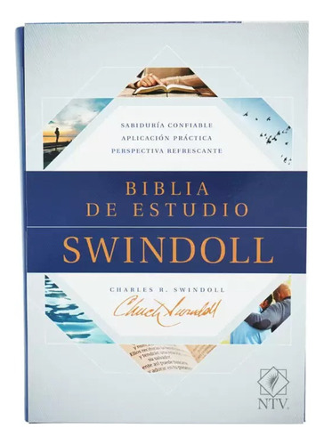 Biblia Ntv De Estudio Swindoll, Tapa Dura
