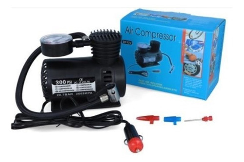 Compresor Universal 12v 250psi Inflador Auto Bici Moto