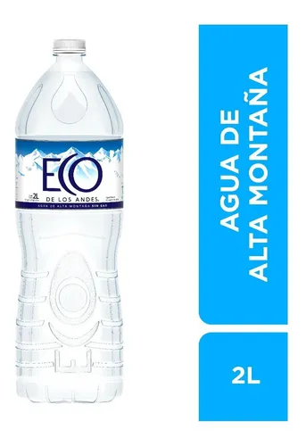 comprar Agua mineral Eco de los Andes sin gas botella 2 L  
