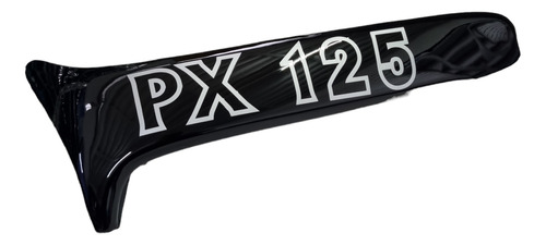 Pollera Externa Izquierda Px125 Negra Original