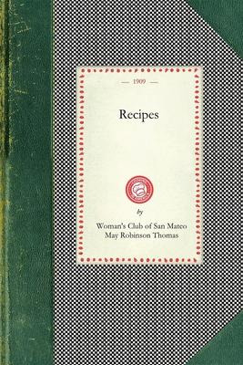 Libro Recipes (woman's Club Of San Mateo) - Woman's Club ...