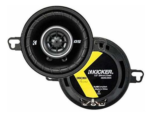 Kicker 43dsc3504 312 Pulgadas 3,5 Pulgadas 30 W Altavoc...