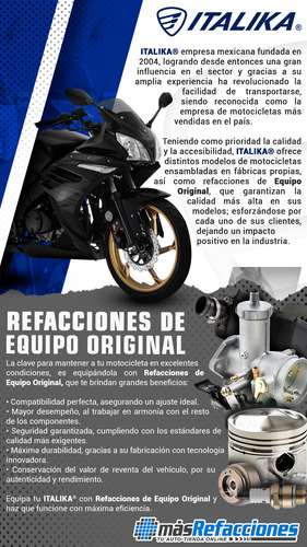 5 Interruptores Luz Freno Tras Ax110 16 Italika Original
