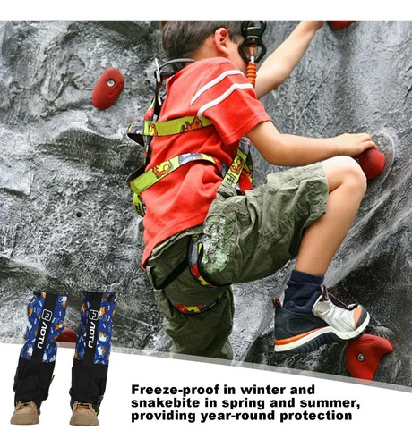 Polainas Impermeables Para Botas Para Niños Polainas Ajustab