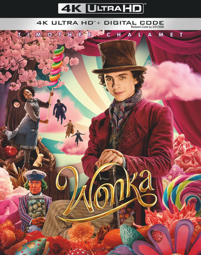 Wonka 4k Ultra Hd + Digital Blu-ray