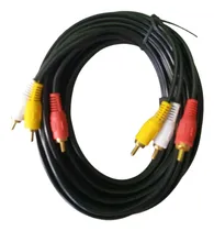 Comprar Cable Audio Y Video 3 Rca Macho A 3 Rca Macho 5 Mts Gruesos