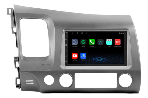 Multimídia Uppertech Carpad X Pro Civic 07 A 11 2+64gb 7p
